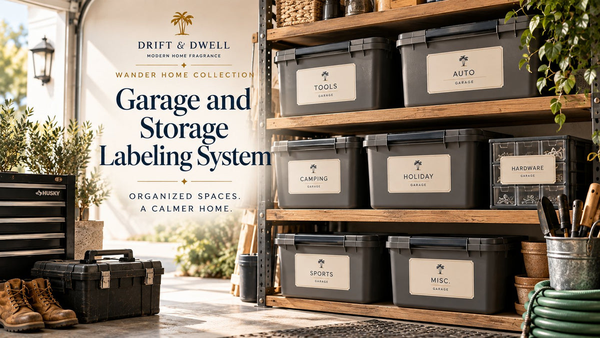 The Garage + Storage Labeling System