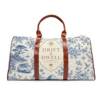 Drift & Dwell Waterproof Travel Duffel | California Toile Collection | Pacific Coast Edition