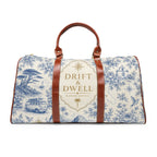Drift & Dwell Waterproof Travel Duffel | California Toile Collection | Pacific Coast Edition