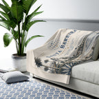 Santa Barbara Sherpa Fleece Blanket | Pacific Coast Edition