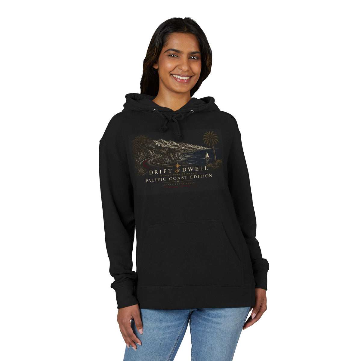 Pacific Coast Drift & Dwell Hoodie | NOIR Collection | Pacific Coast Edition