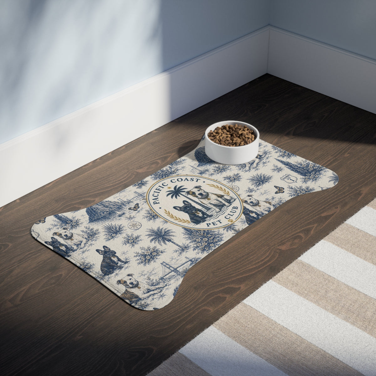 Pet Feeding Mat | Pacific Coast Pet Club | Pacific Coast Edition