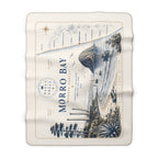 Morro Bay Sherpa Fleece Blanket | Pacific Coast Edition