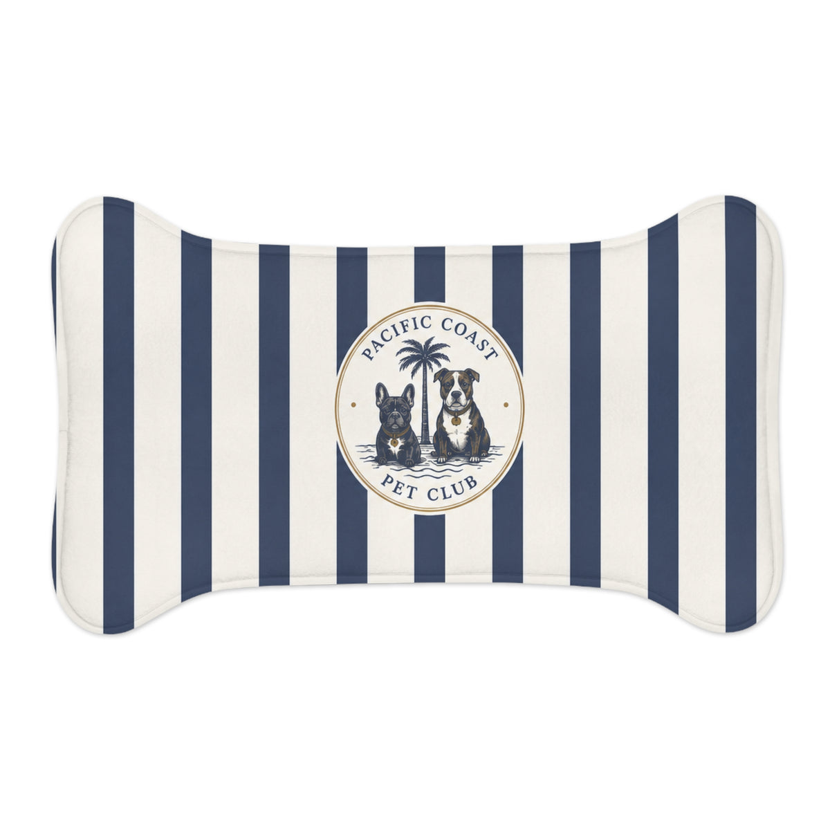 Striped Feeding Mat | Pacific Coast Pet Club | Pacific Coast Edition