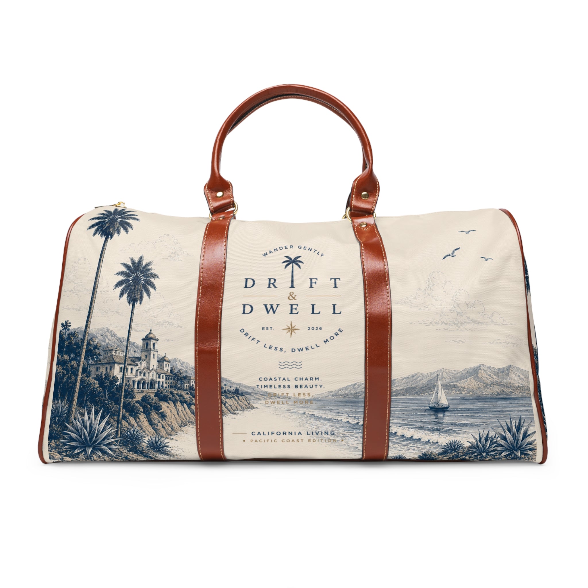 Coastal Vintage Weekender Bag