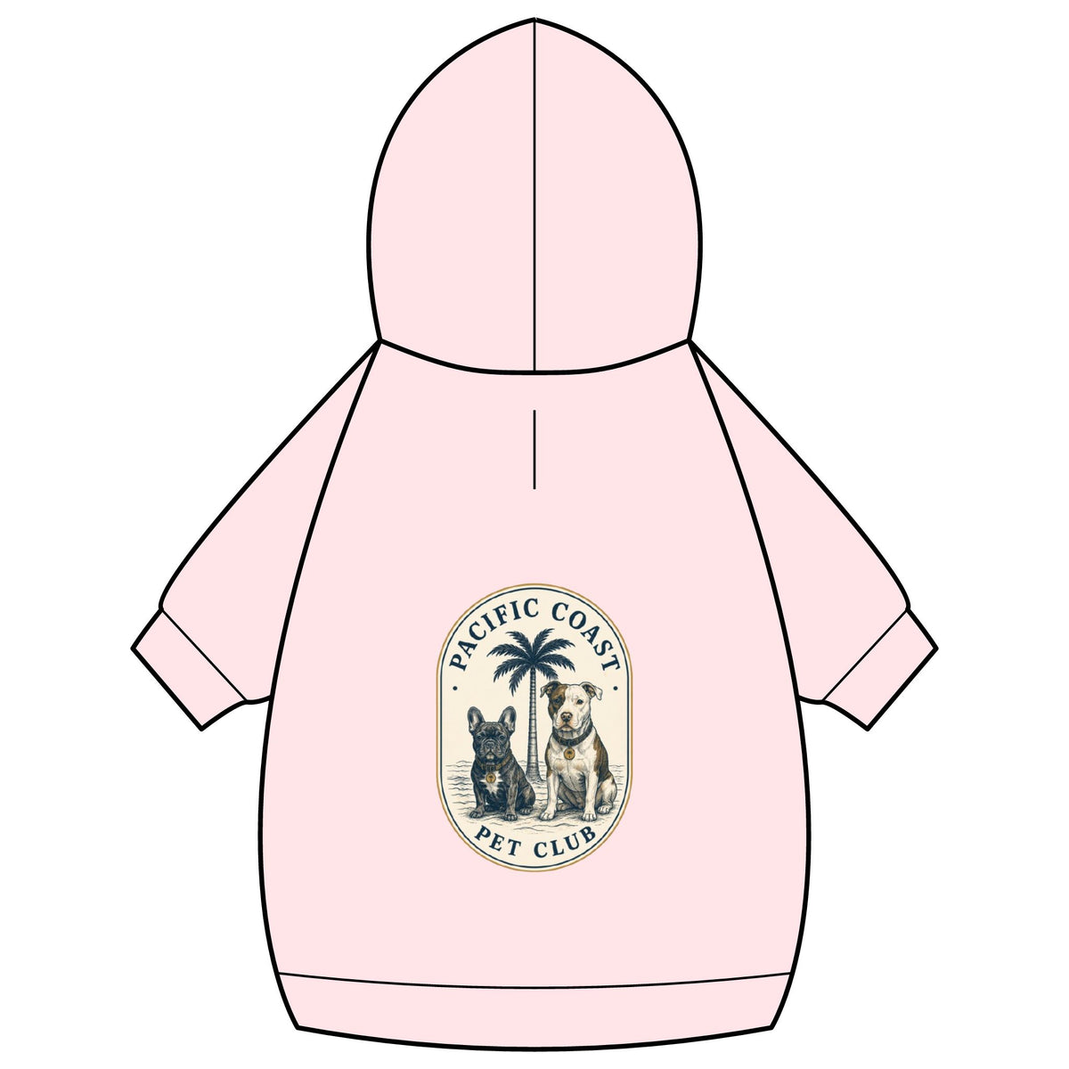 Pet Hoodie | Pacific Coast Pet Club | Pacific Coast Edition