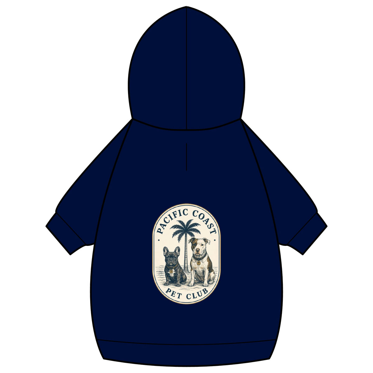 Pet Hoodie | Pacific Coast Pet Club | Pacific Coast Edition