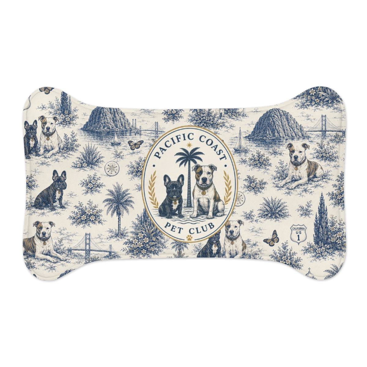Pet Feeding Mat | Pacific Coast Pet Club | Pacific Coast Edition