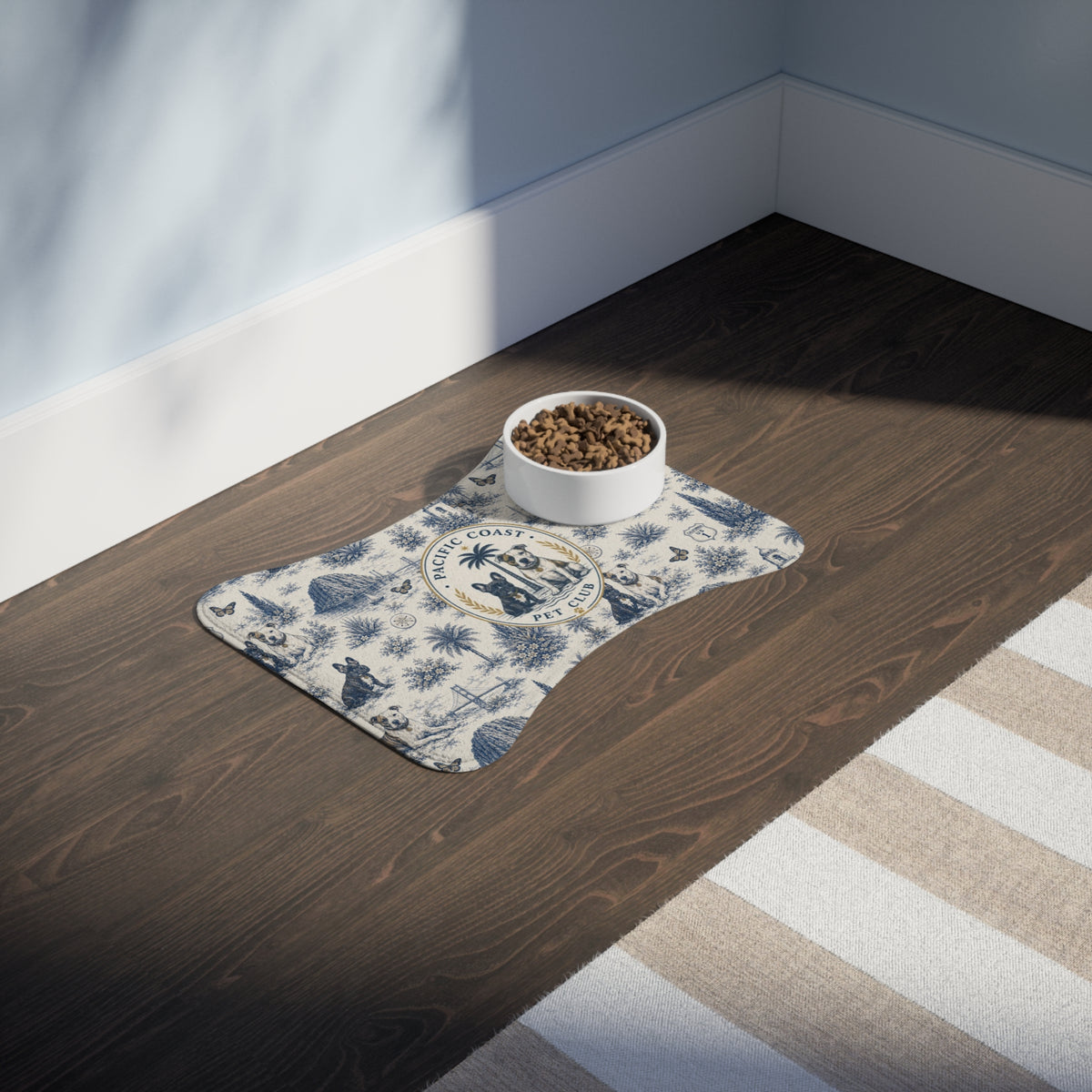 Pet Feeding Mat | Pacific Coast Pet Club | Pacific Coast Edition