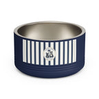 Nautical Stripe Stainless Pet Bowl | Pacific Coast Pet Club | Pacific Coast Edition