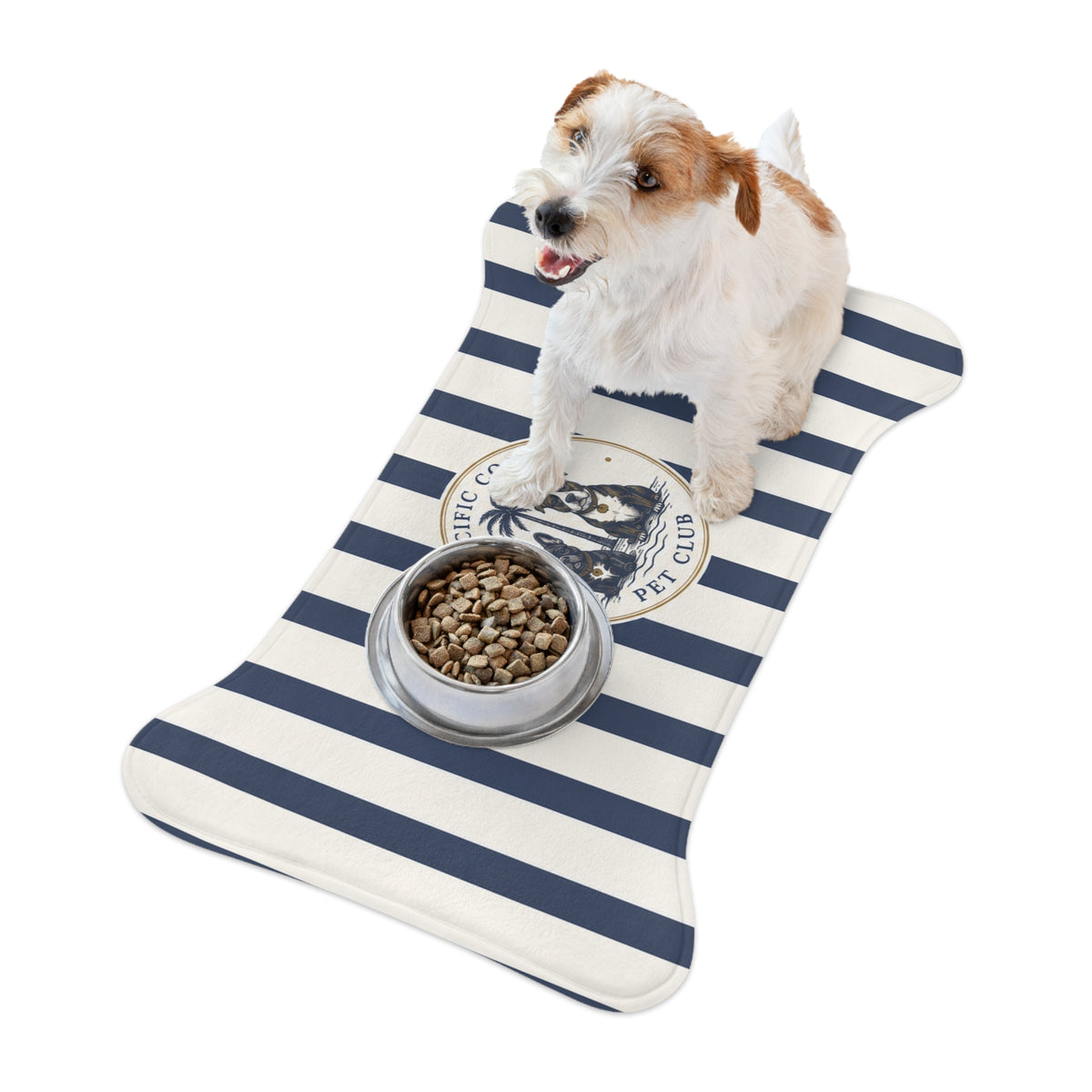 Striped Feeding Mat | Pacific Coast Pet Club | Pacific Coast Edition