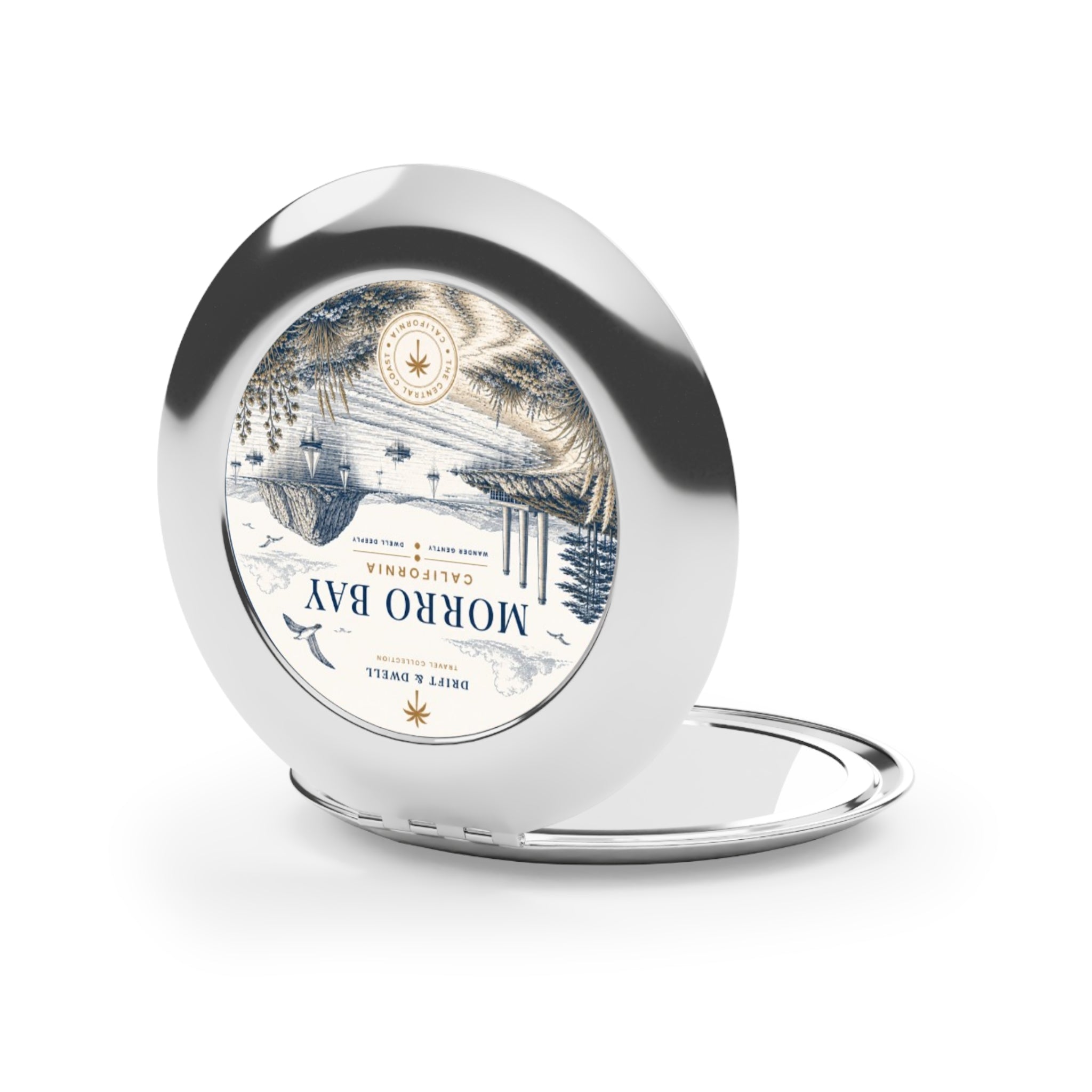 Morro Bay Compact Travel Mirror