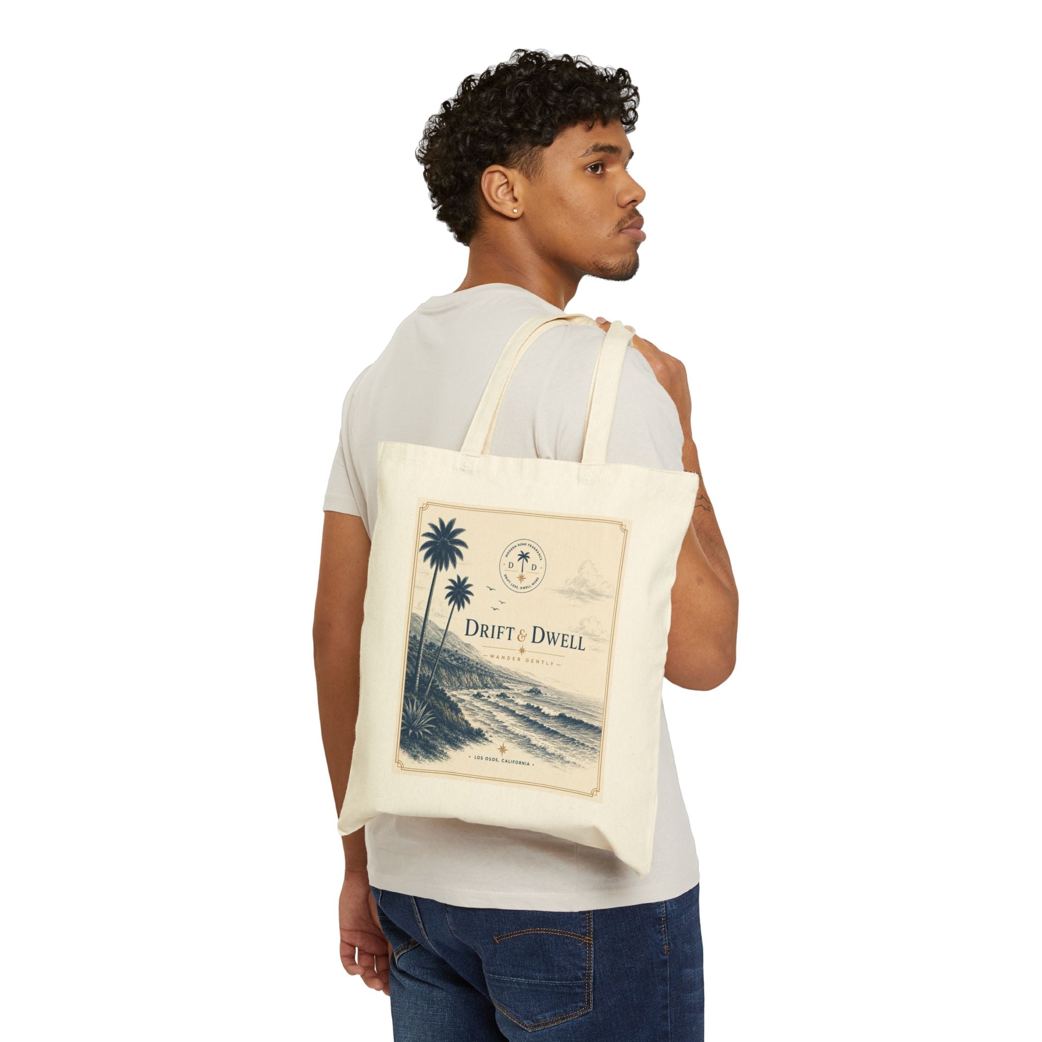 Drift & Dwell Canvas Tote