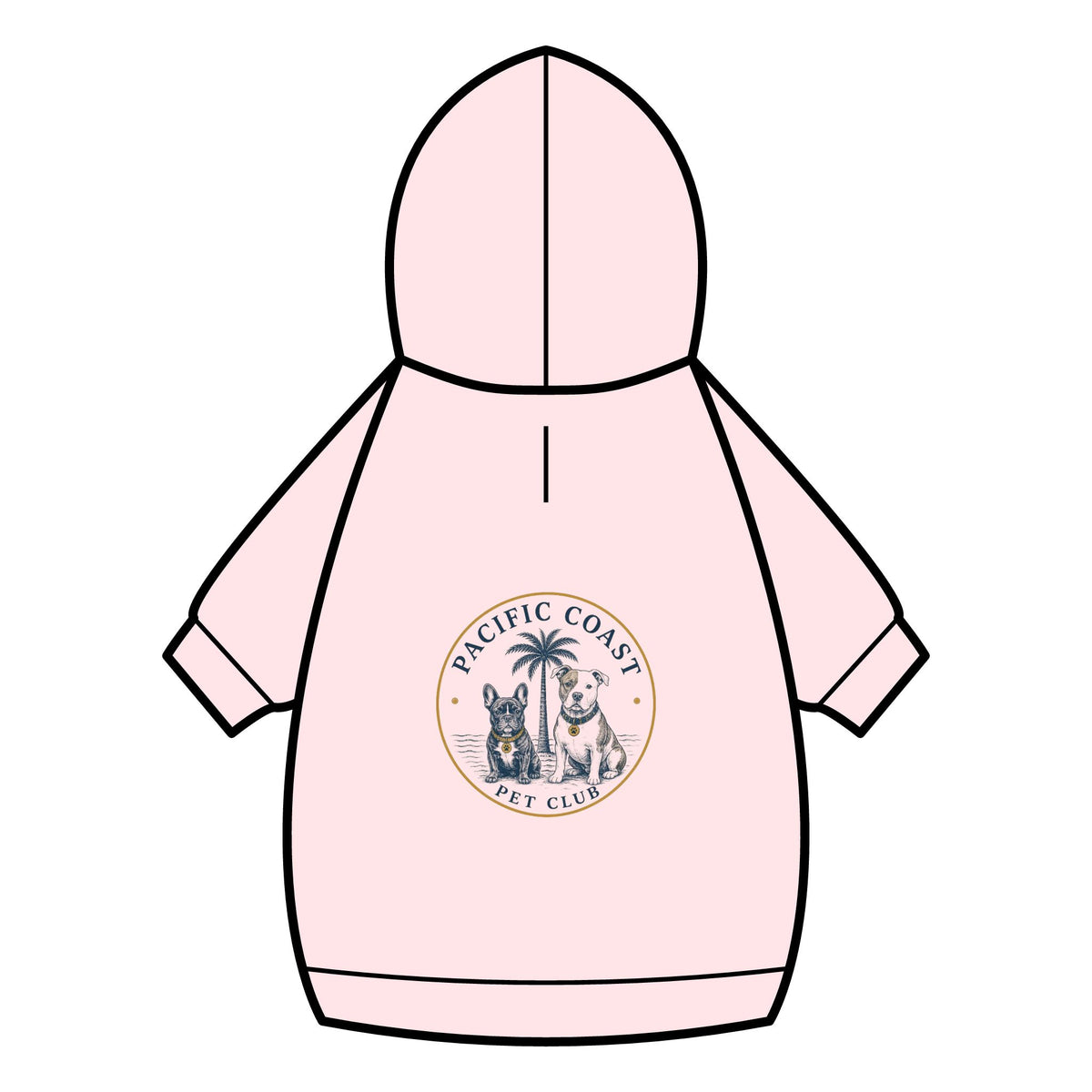 Pet Hoodie | Pacific Coast Pet Club | Pacific Coast Edition