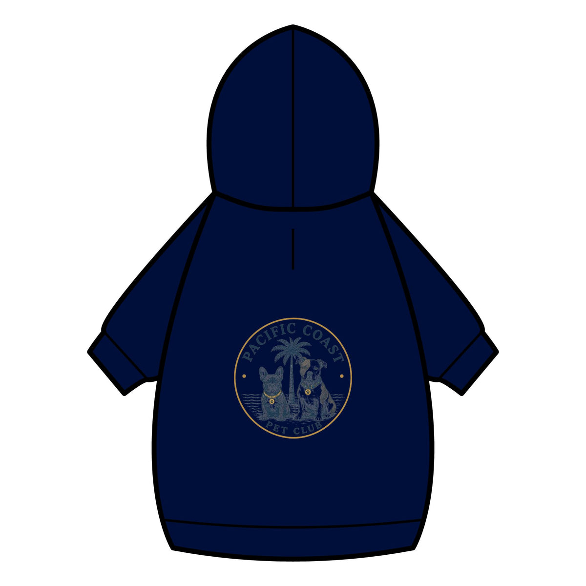 Pet Hoodie | Pacific Coast Pet Club | Pacific Coast Edition
