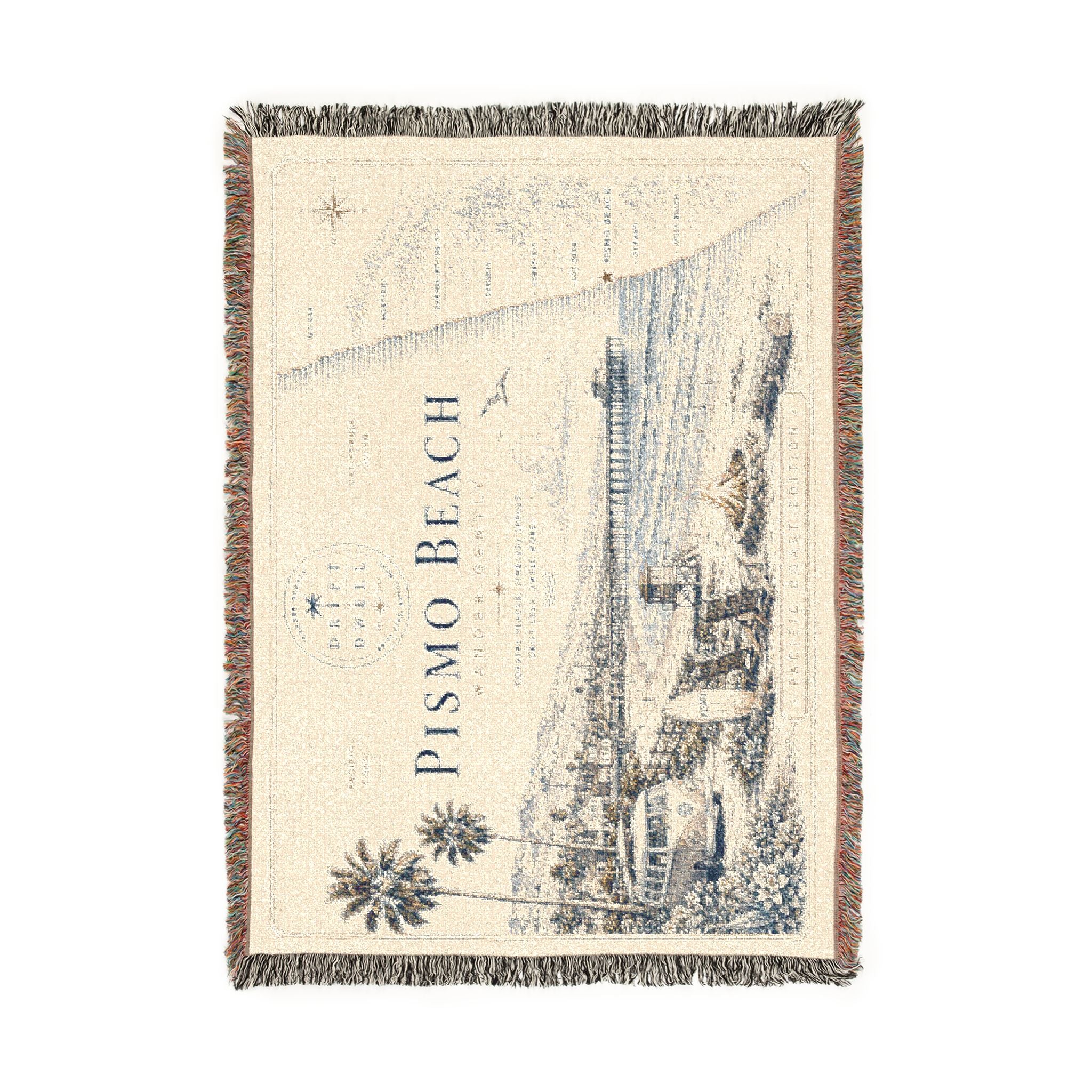 Pismo Beach Woven Blanket | Pacific Coast Edition