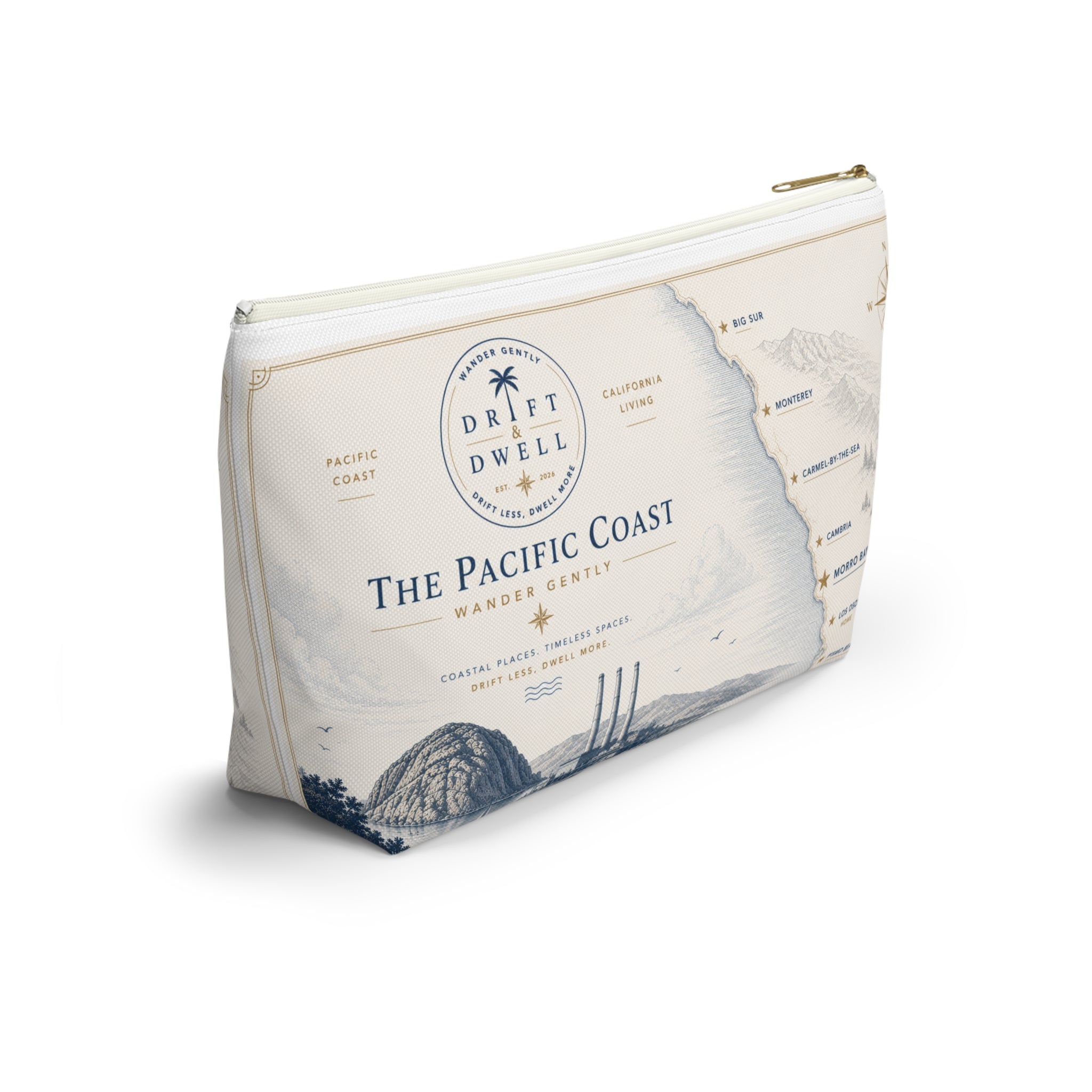 Pacific Coast Travel Cosmetic Bag | Pacific Coast Edition