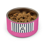 Nautical Stripe Stainless Pet Bowl | Pacific Coast Pet Club | Pacific Coast Edition