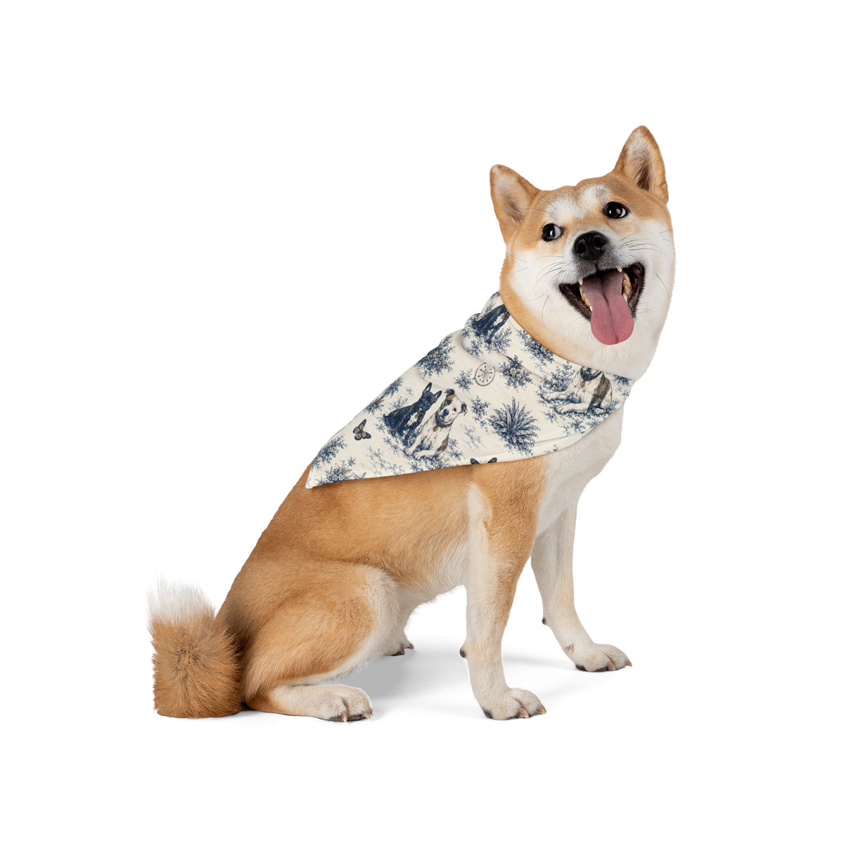 Toile-Style Dog Bandana | Pacific Coast Pet Club | Pacific Coast Edition