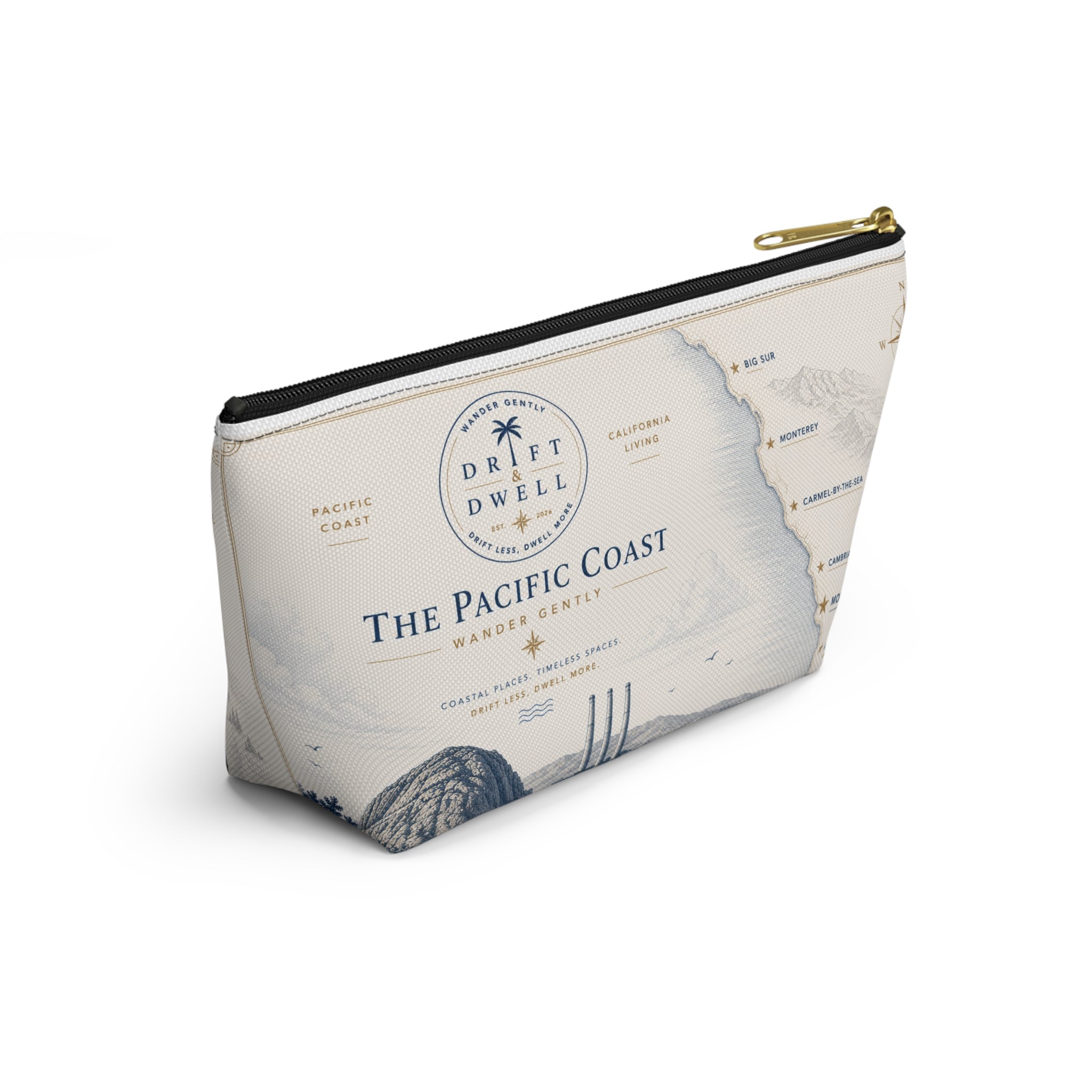 Pacific Coast Travel Cosmetic Bag | Pacific Coast Edition