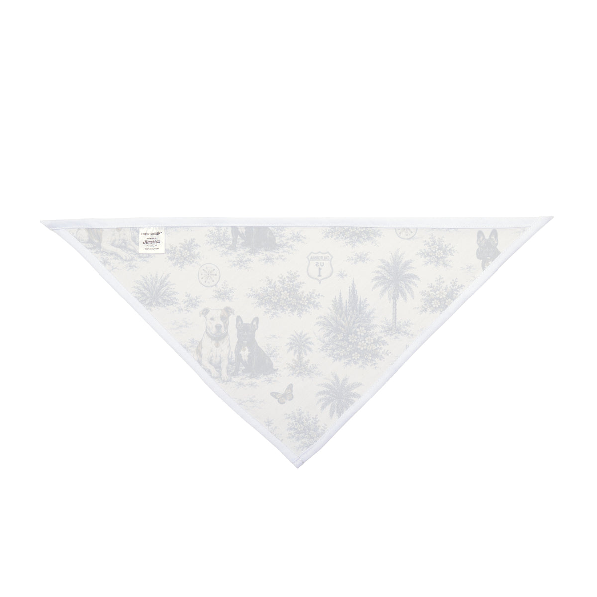 Toile-Style Dog Bandana | Pacific Coast Pet Club | Pacific Coast Edition