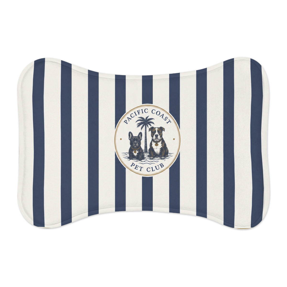 Striped Feeding Mat | Pacific Coast Pet Club | Pacific Coast Edition