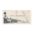 Santa Barbara Beach Towel | Pacific Coast Edition