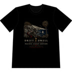 Drift & Dwell Pacific Coast T-Shirt | NOIR Collection | Pacific Coast Edition