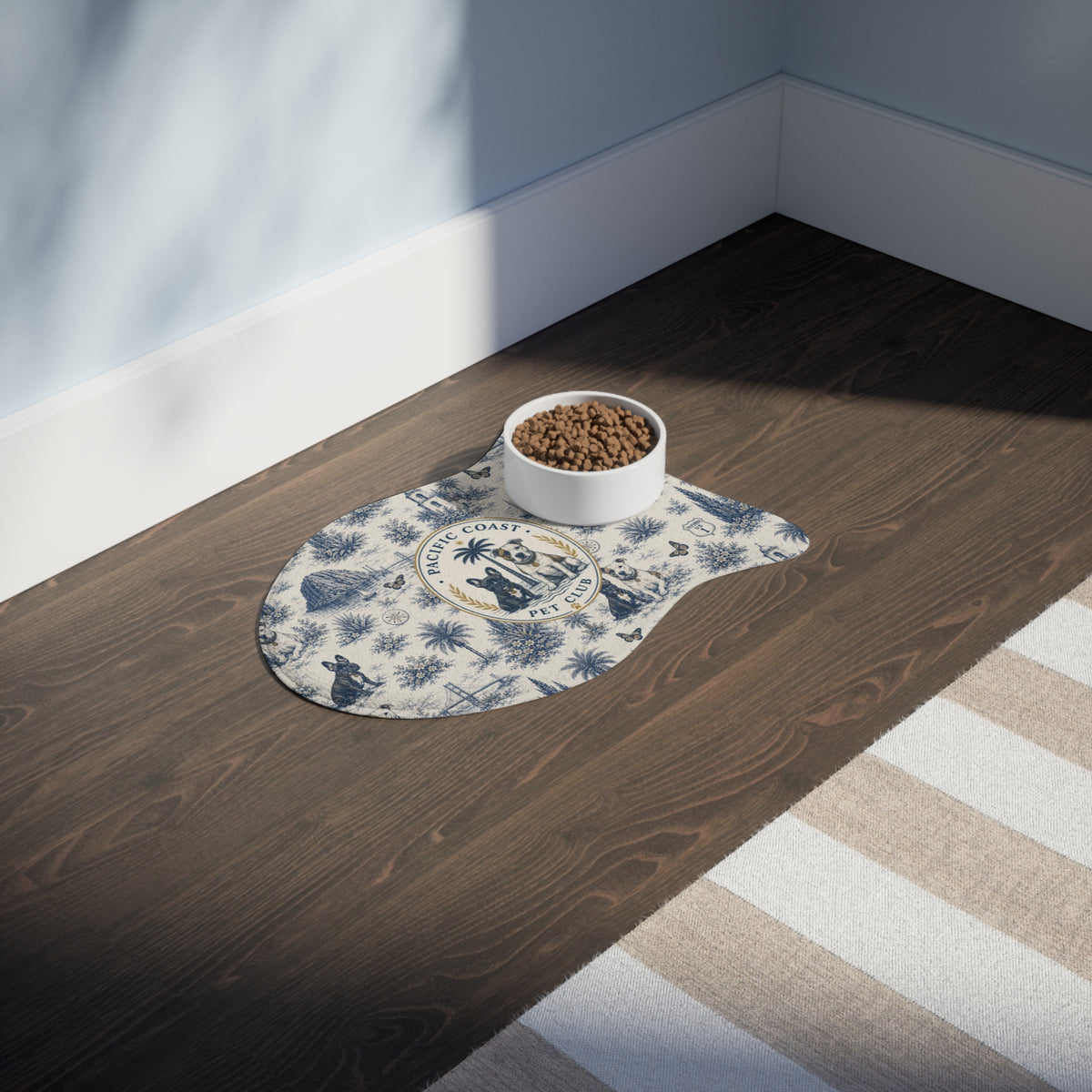 Pet Feeding Mat | Pacific Coast Pet Club | Pacific Coast Edition