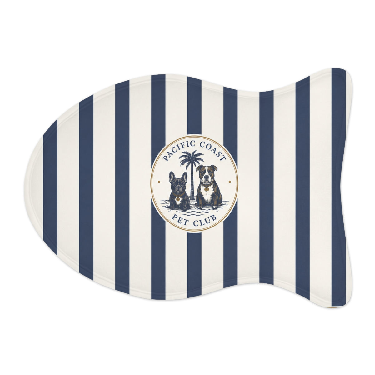 Striped Feeding Mat | Pacific Coast Pet Club | Pacific Coast Edition