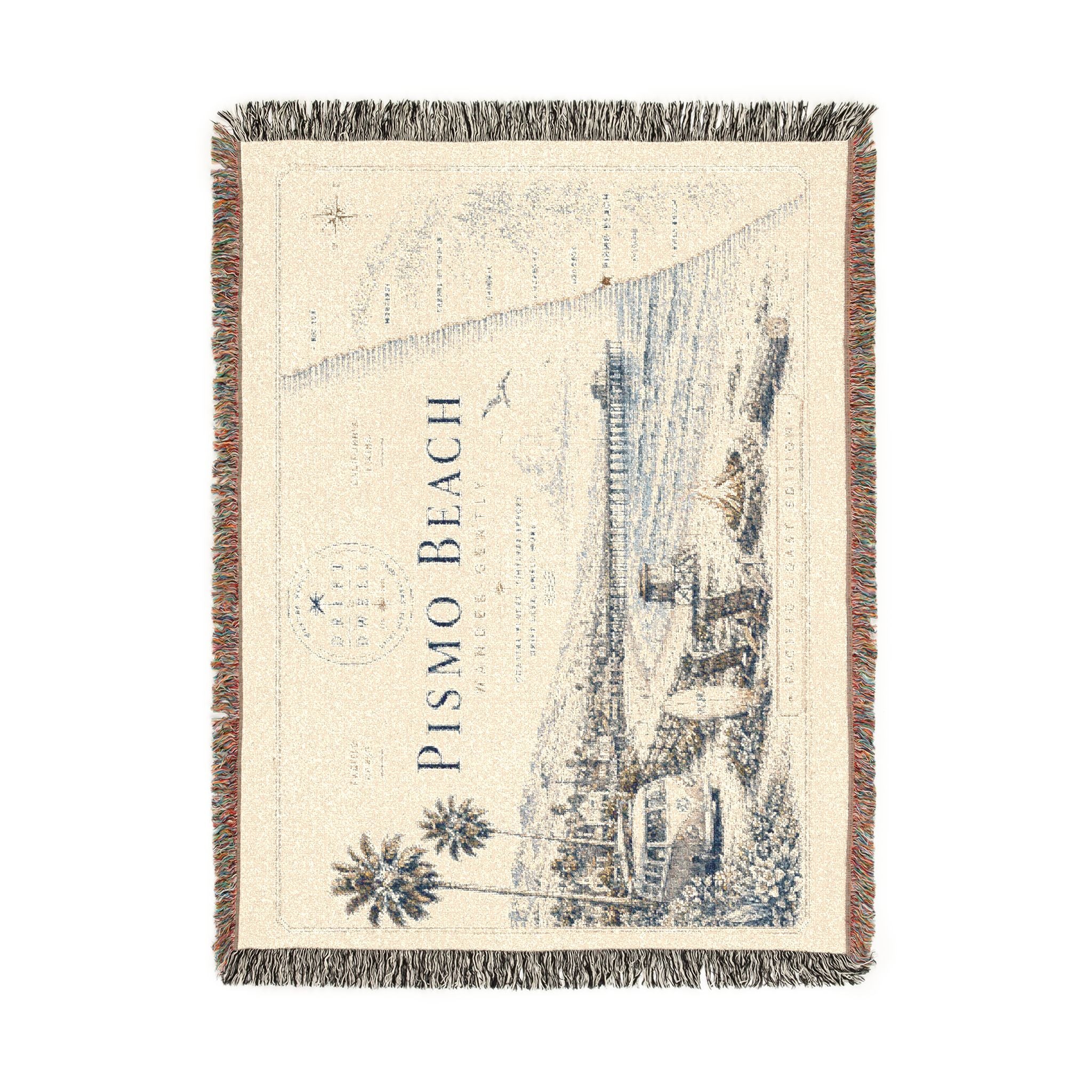Pismo Beach Woven Blanket | Pacific Coast Edition