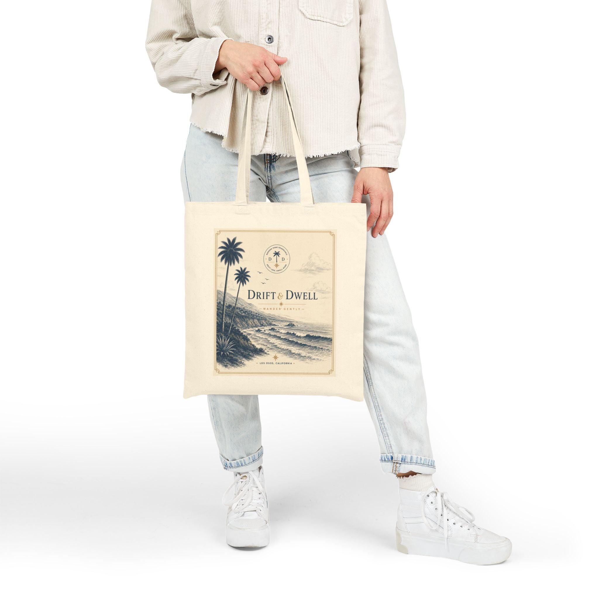 Drift & Dwell Canvas Tote