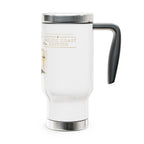 14oz Stainless Travel Mug with Handle | NOIR Collection | Pacific Coast Edition