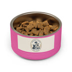Crested Stainless Steel Dog Bowl | Pacific Coast Pet Club | Pacific Coast Edition