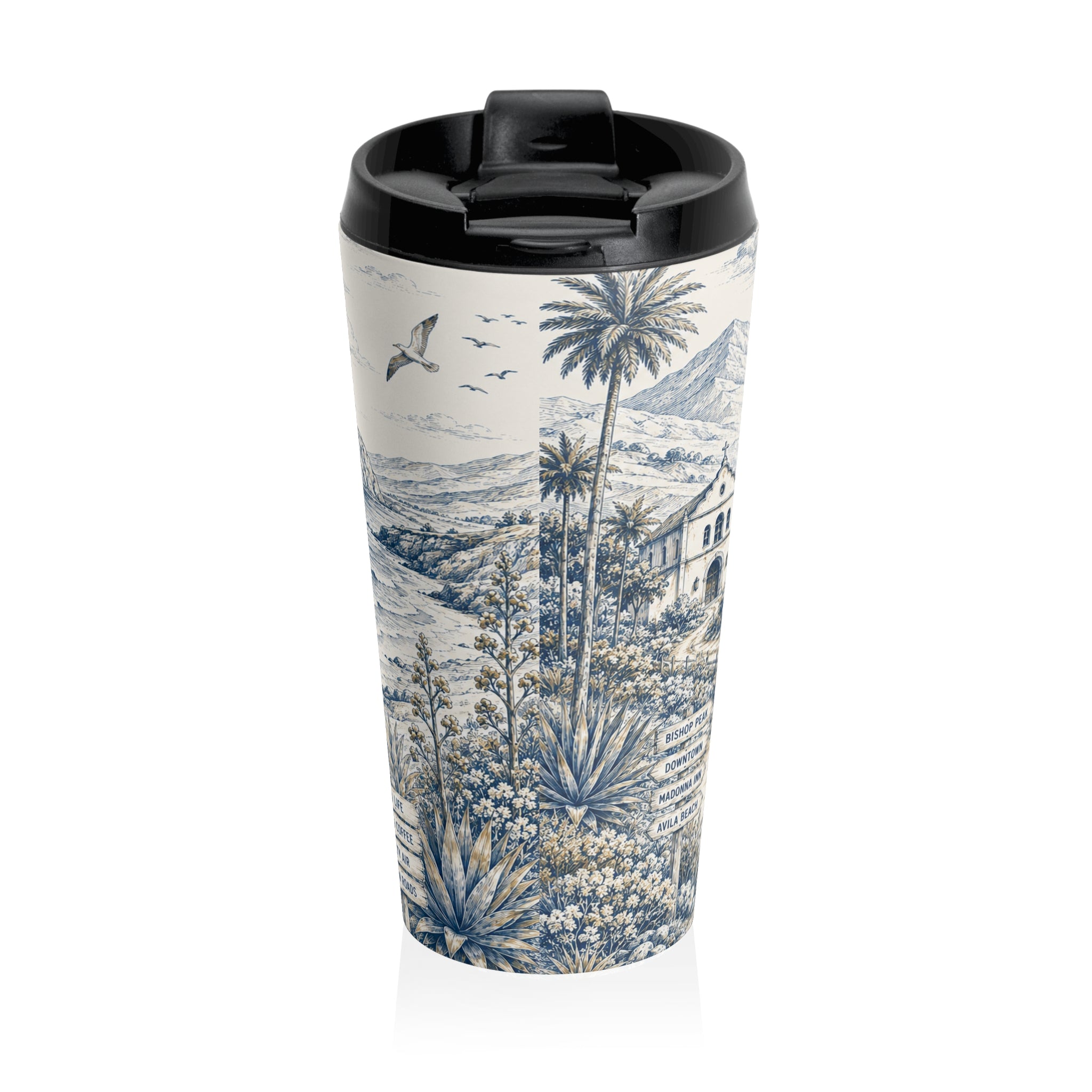 San Luis Obispo Stainless Steel Travel Mug | Pacific Coast Edition