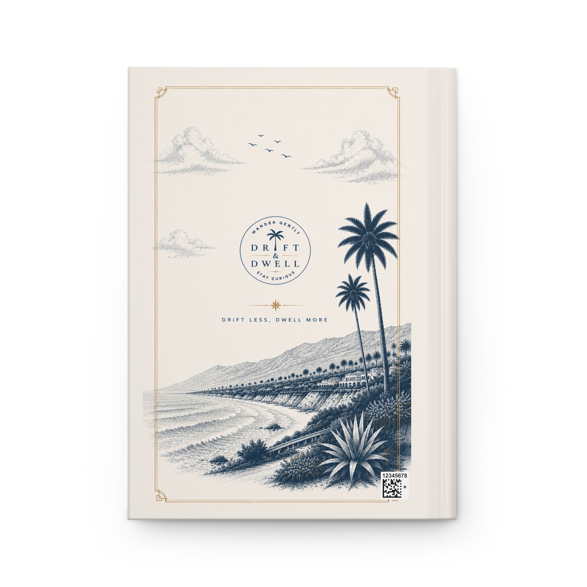 Santa Barbara Hardcover Travel Journal | Pacific Coast Edition