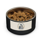 Crested Stainless Steel Dog Bowl | Pacific Coast Pet Club | Pacific Coast Edition