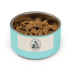 Crested Stainless Steel Dog Bowl | Pacific Coast Pet Club | Pacific Coast Edition