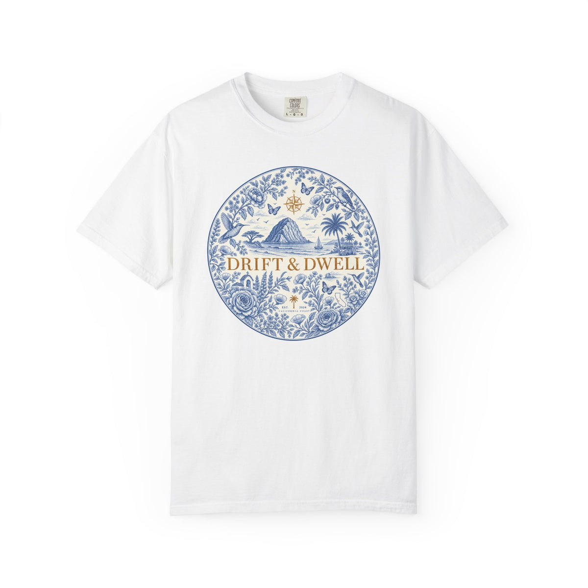 Unisex T- Shirt | California Toile Collection | Pacific Coast Edition