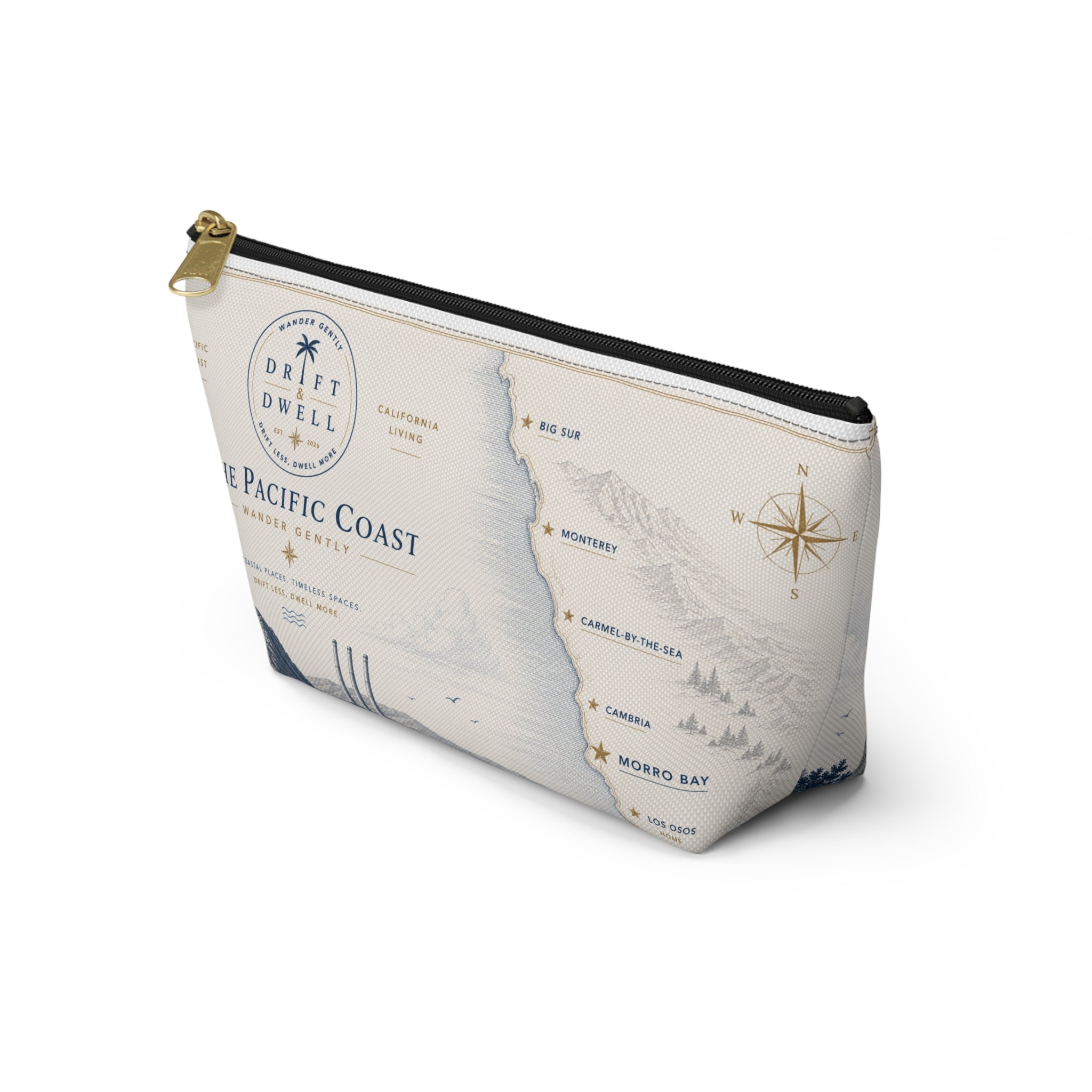Pacific Coast Travel Cosmetic Bag | Pacific Coast Edition