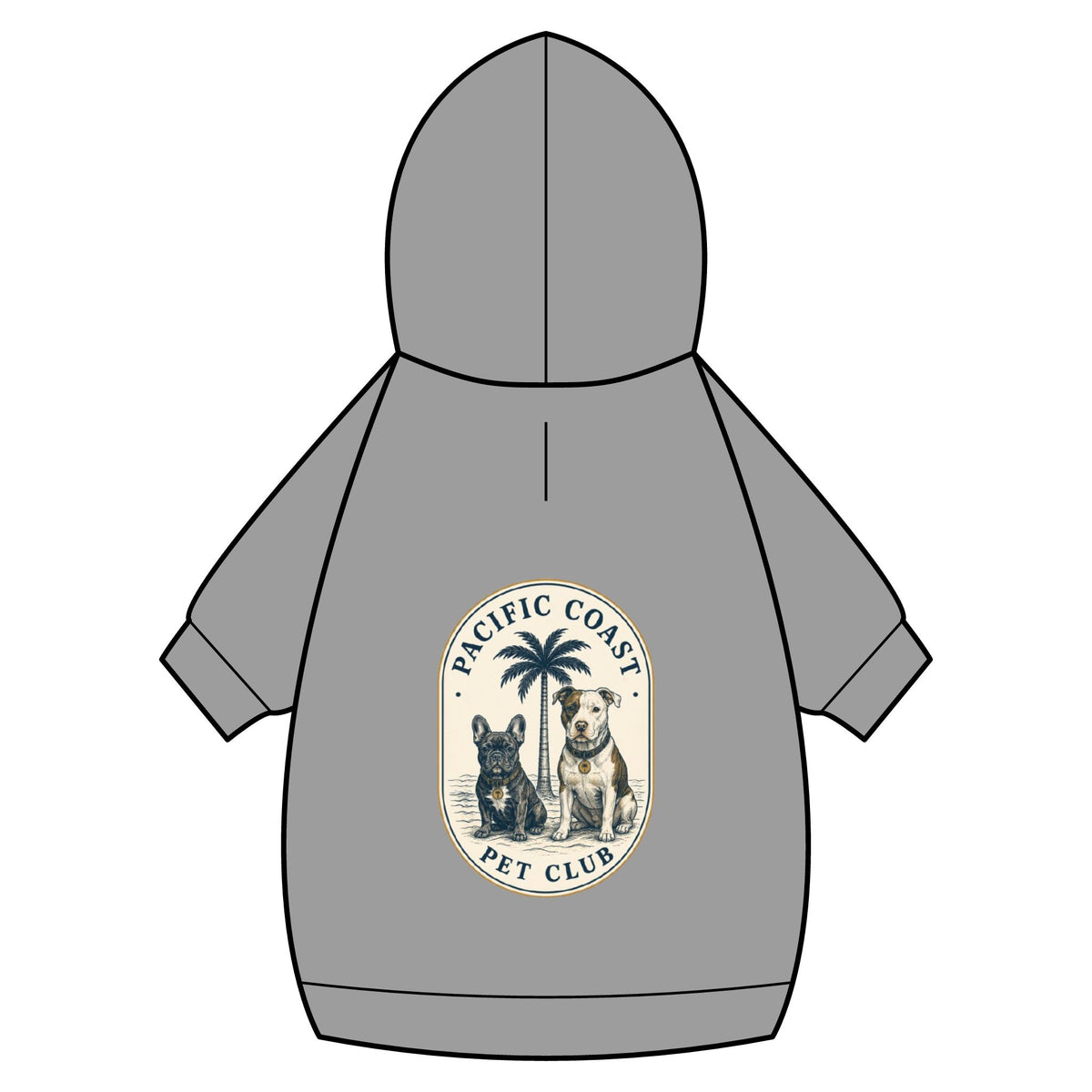 Pet Hoodie | Pacific Coast Pet Club | Pacific Coast Edition