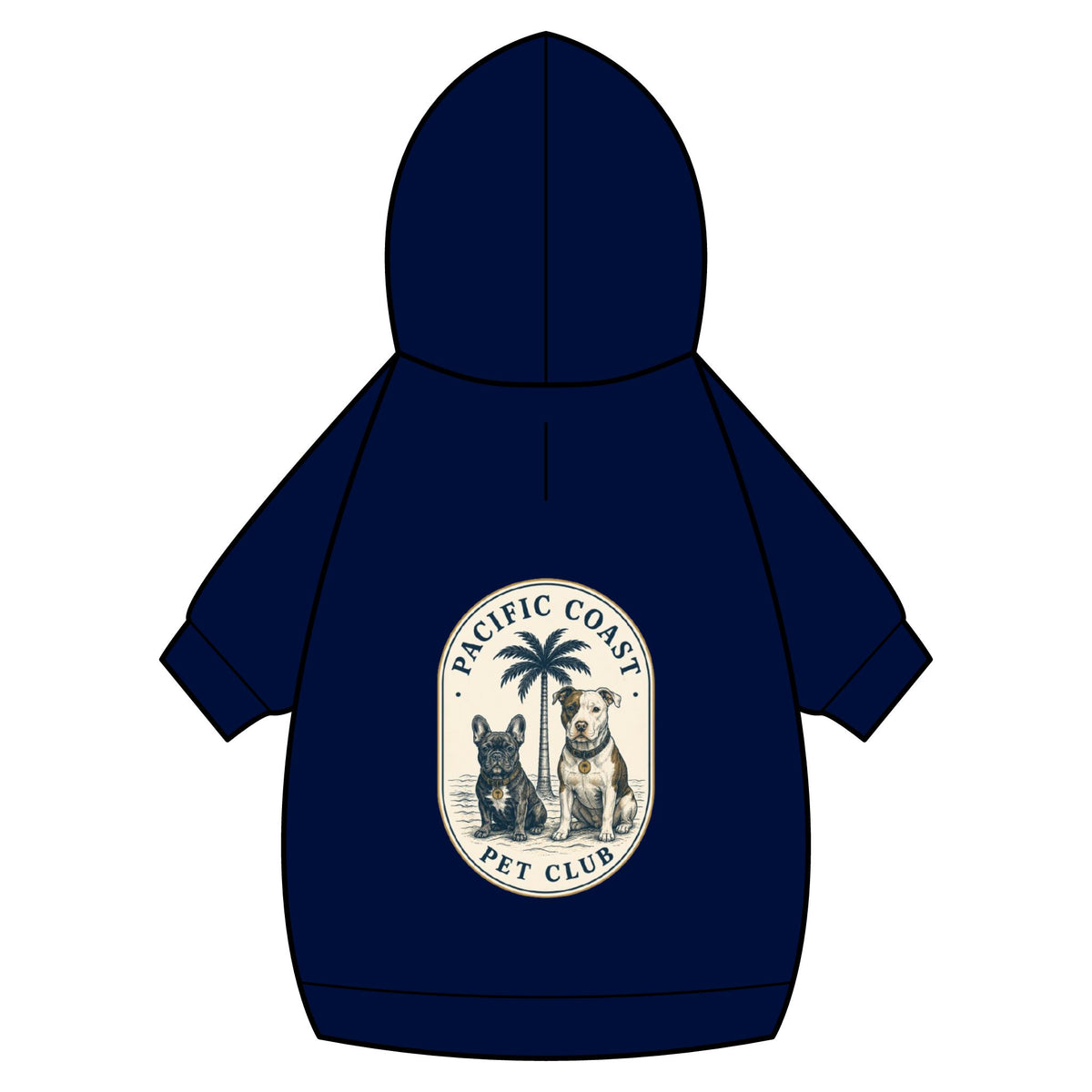 Pet Hoodie | Pacific Coast Pet Club | Pacific Coast Edition