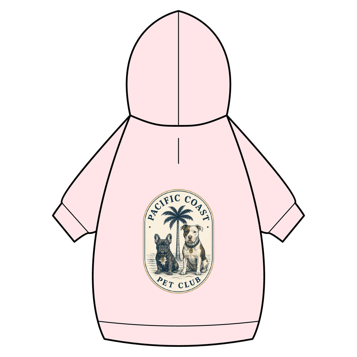 Pet Hoodie | Pacific Coast Pet Club | Pacific Coast Edition