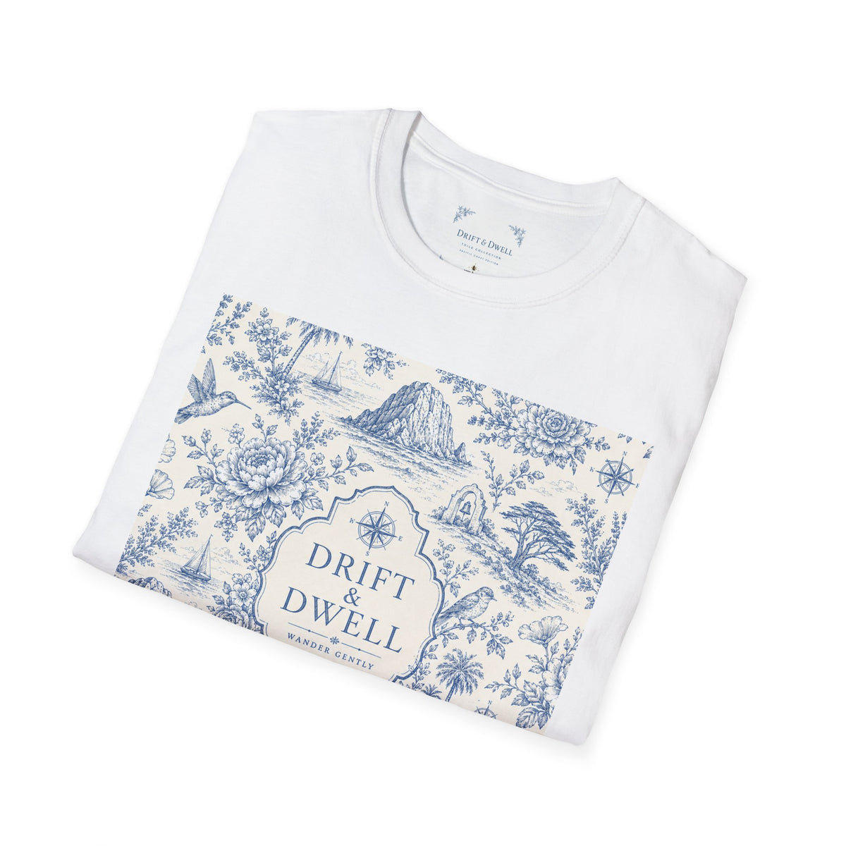 Classic Scenic T-Shirt | California Toile Collection | Pacific Coast Edition