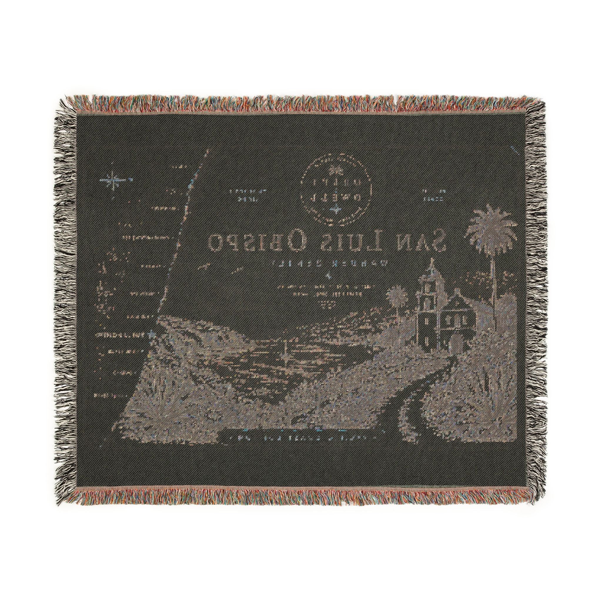 San Luis Obispo Woven Blanket | Pacific Coast Edition
