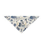 Toile Crest Bandana | Pacific Coast Pet Club | Pacific Coast Edition