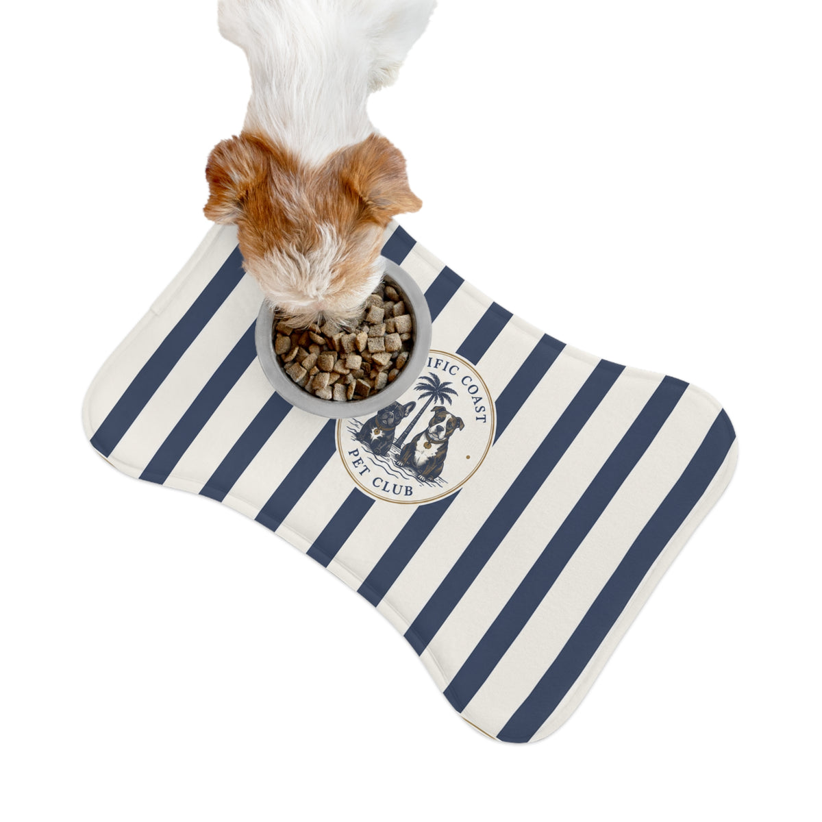 Striped Feeding Mat | Pacific Coast Pet Club | Pacific Coast Edition