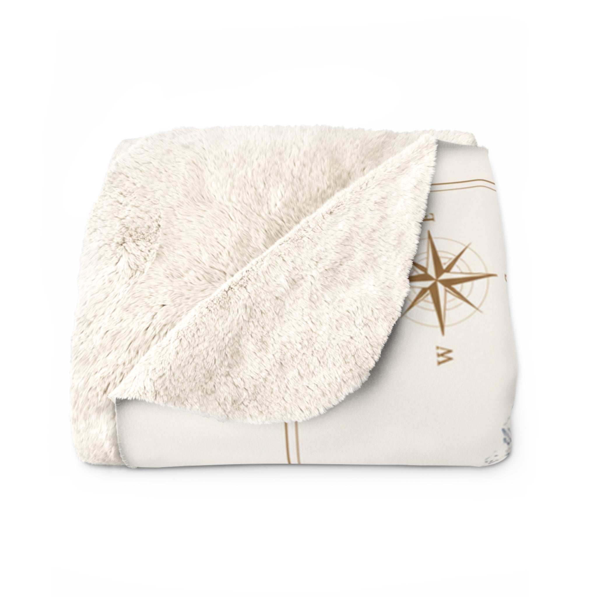 Morro Bay Sherpa Fleece Blanket | Pacific Coast Edition