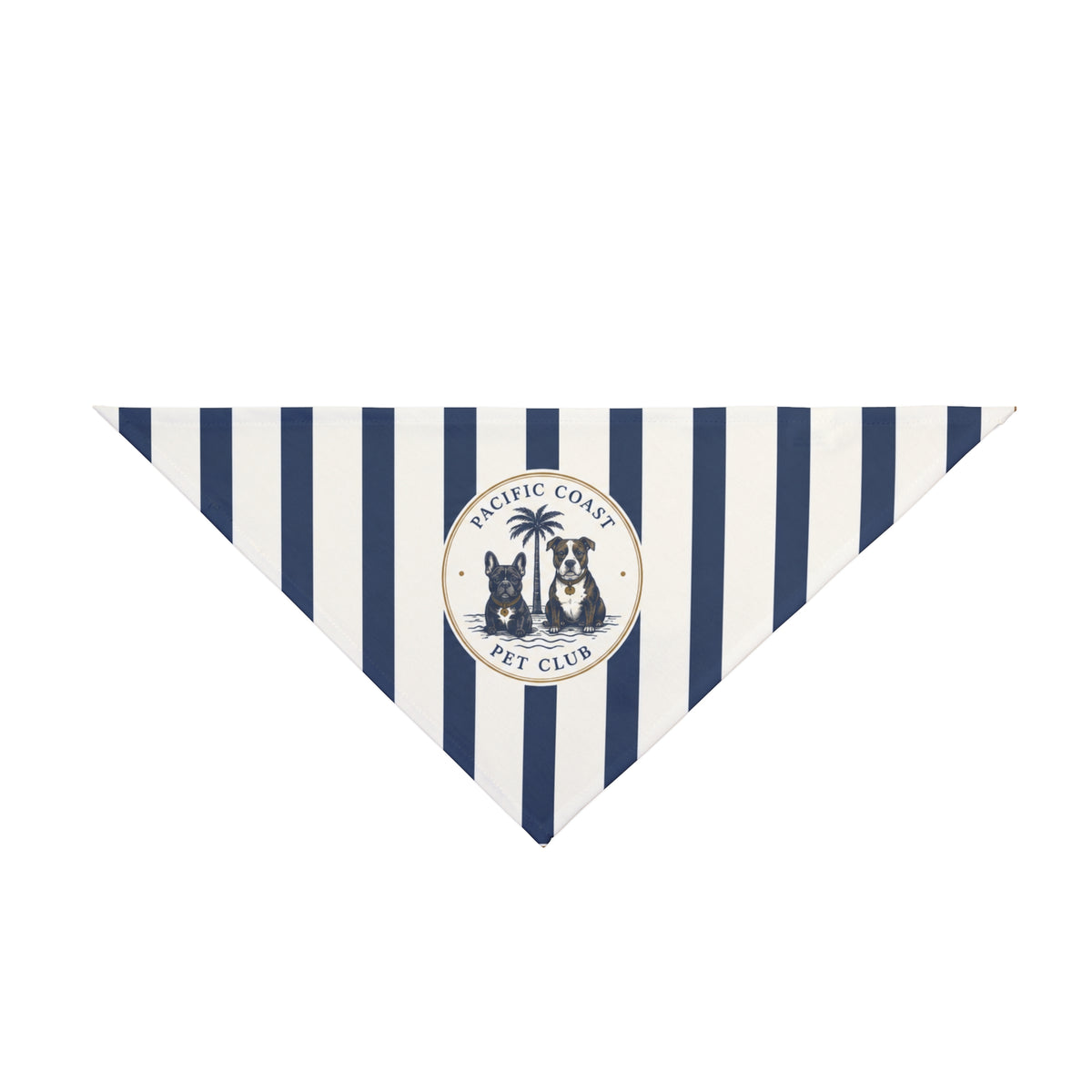 Nautical Stripe Bandana | Pacific Coast Pet Club | Pacific Coast Edition