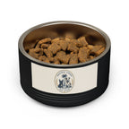 Crested Stainless Steel Dog Bowl | Pacific Coast Pet Club | Pacific Coast Edition